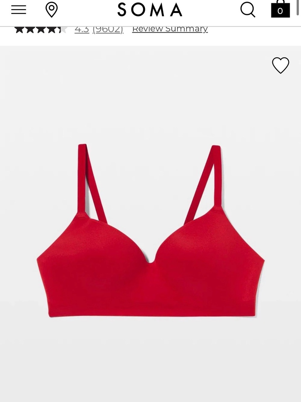 NWT soma enbliss wireless